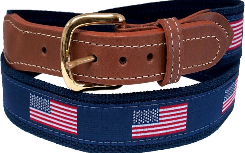 American Flag Belt